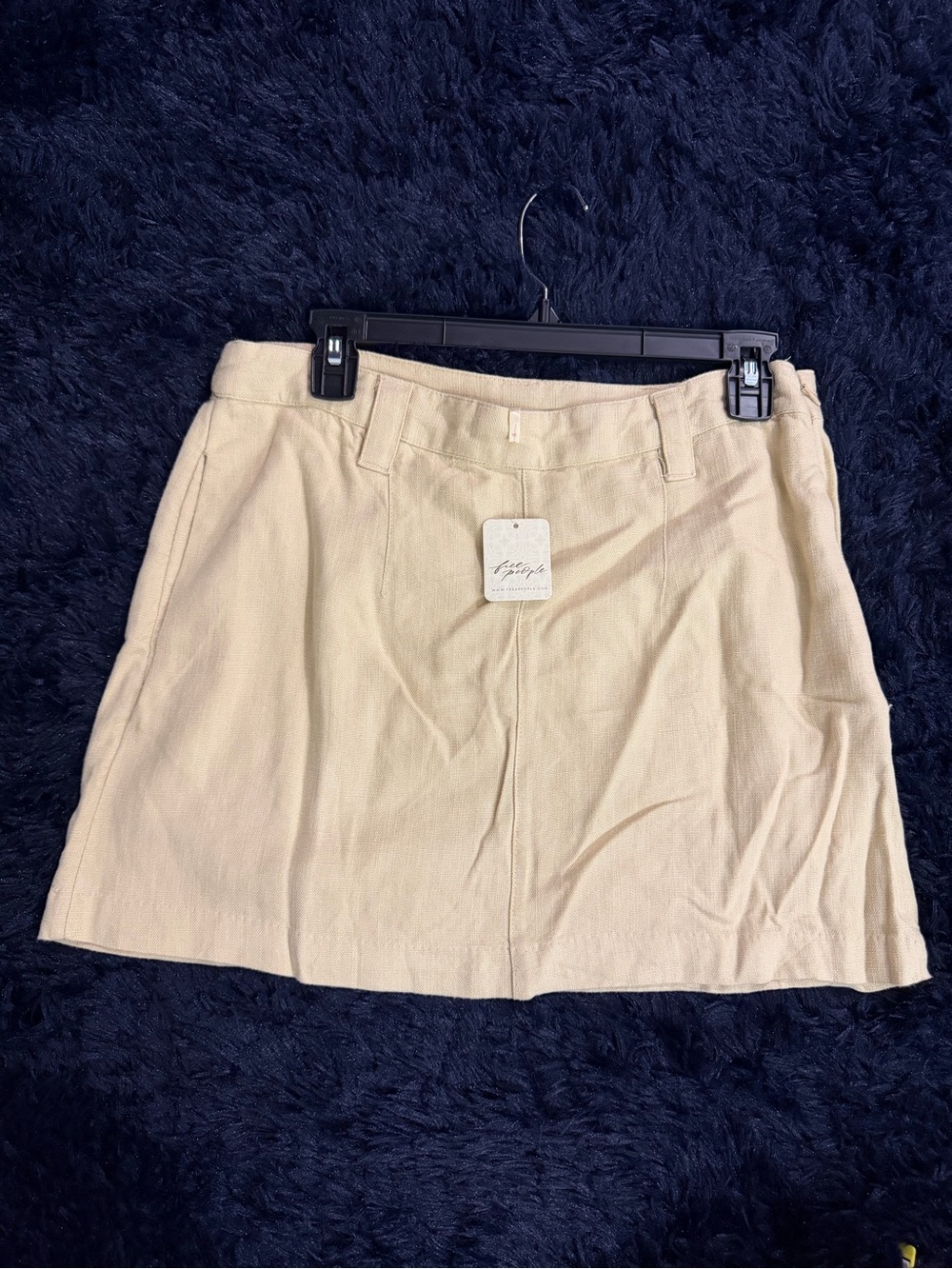 Free People Cream Skirt